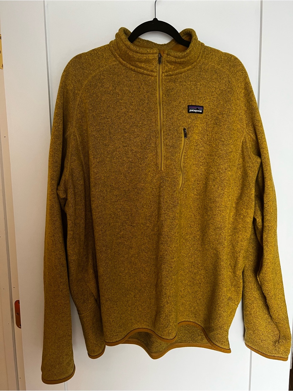 Patagonia | Men’s Half-Zip Fleece Pullover - Mustard Yellow
